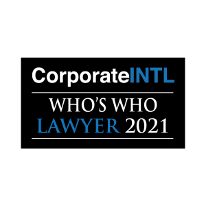 Corporate INTL Who's Who Lawyer 2021